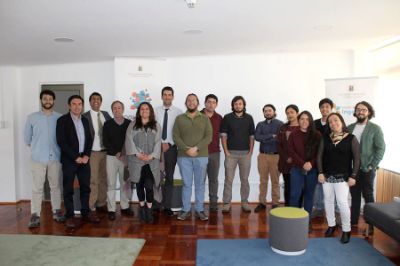 Representantes de los proyectos ganadores del "Desafío Smart City Valdivia 2018".