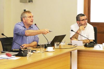 Mario Hamuy y Hugo Arias hablaron sobre el funcionamiento estructural de la nueva institucionalidad.