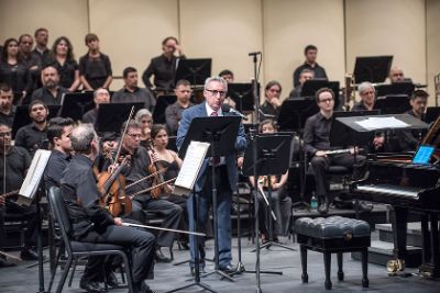 El pasado viernes 4 de enero en el Teatro de la Universidad de Chile, la Orquesta Sinfónica celebró sus 78 años de existencia. 