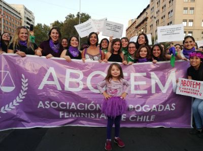 ABOFEM en la marcha conmemorativa del Día Internacional de la Mujer. 