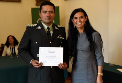 La directora del CDH, Nancy Yáñez, destacó la disposición de Gendarmería a capacitar su capital humano.