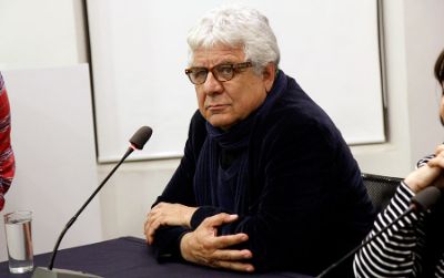 El asistente de dirección de la película, Sergio Trabucco.
