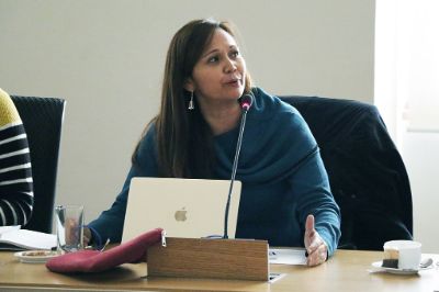 Senadora Universitaria Verónica Figueroa Huencho.