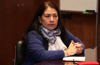 Georgina García, académica de la Universidad de La Serena. 