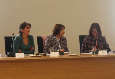 La presentación estuvo a cargo de Pamela Díaz-Romero, Ximena Luengo y Leonor Armanet.