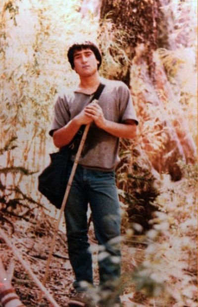 Patricio Manzano, estudiante de Ingeniería de la Universidad de Chile asesinado en los trabajos de voluntarios de la Fech 1985.