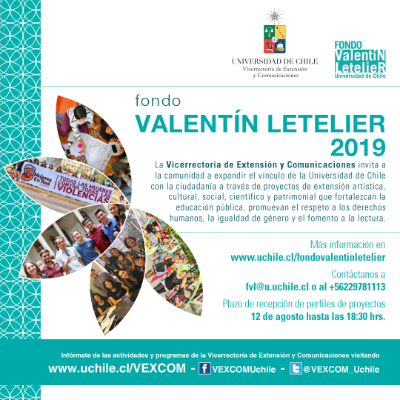 Fondo Valentín Letelier 2019