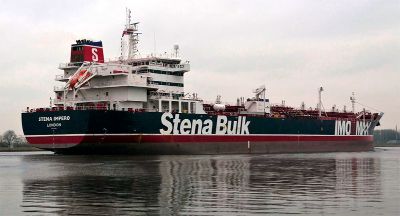 El buque petrolero Stena Imperio fue capturado por fuerzas iraníes mientras recorría el estrecho de Ormuz dos semanas después de que Reino Unido retuviera a un buque iraní en Gibraltar.