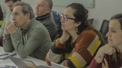 Anahí Urquiza, encargada de sustentabilidad de la Facultad de Ciencias Sociales