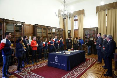 14 estudiantes, 6 egresados y 2 técnicas de selecciones de la Universidad de Chile fueron parte de la delegación del Team Chile que consiguió histórica participación en los Panamericanos Lima 2019.