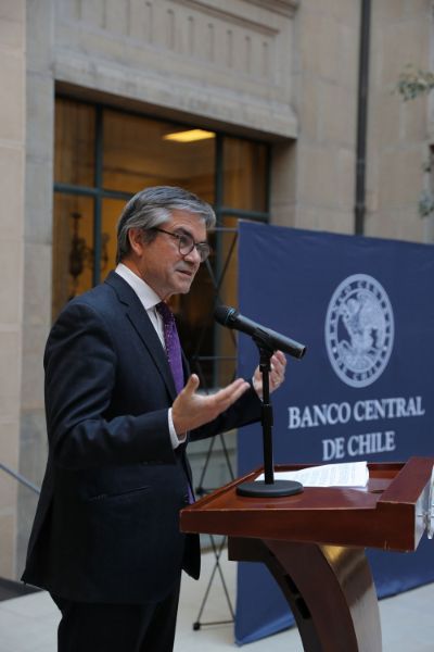 El presidente del Banco Central de Chile, Mario Marcel.