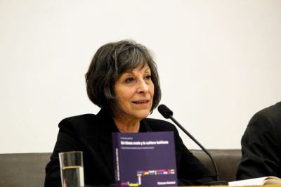María Emilia Tijoux, coordinadora académica de la Cátedra de Racismos y Migraciones Contemporáneas.