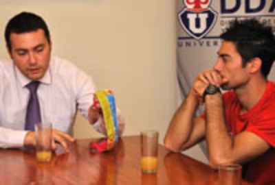 Daniel Muñoz junto a Mario Guerra