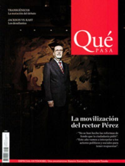 Portada de la nueva edición de la Revista Qué Pasa, publicada el 18 de enero de 2013.