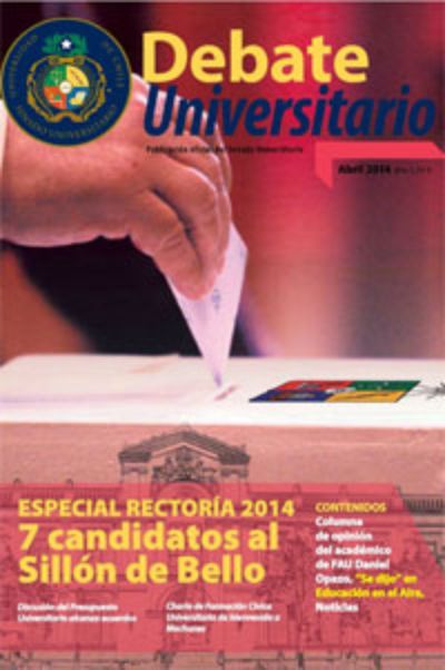 Revista Debate universitario: Especial Rectoría 2014