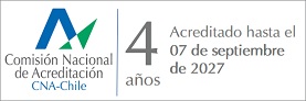 Acreditado por CNA-Chile por 4 años hasta septiembre de 2027