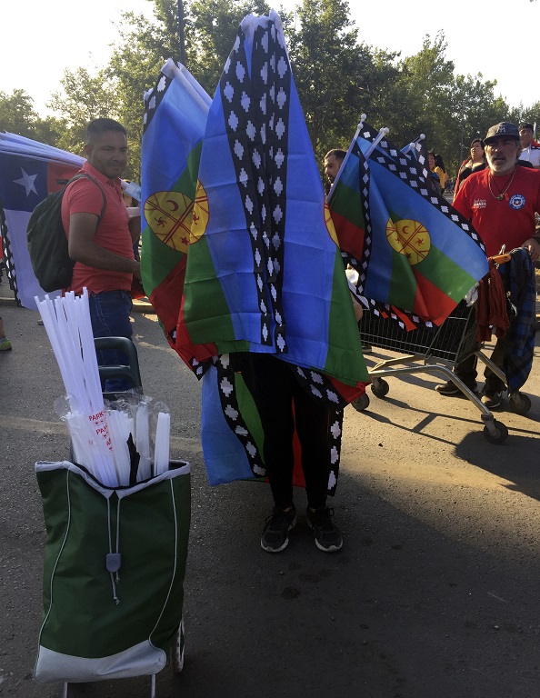 "Ambulante en marcha" de Carla Cari