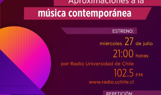DMUS y Radio U. Chile se unen para divulgar la música contemporánea