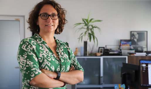 La líder del equipo de Innovación de la Vicerrectoría de Investigación y Desarrollo UCH (VID), Anahí Urquiza, se desempeña en el cargo desde octubre 2022.