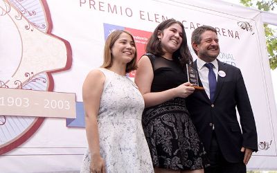 Carmen Andrade recibió Premio Elena Caffarena 2016