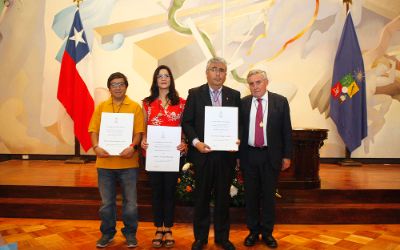 Celebración de los 176 años de la U. de Chile 