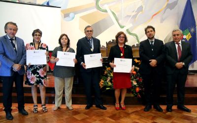 U. de Chile rindió homenaje a quienes cumplieron 40 años de servicio en la institución