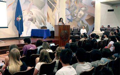 Ceremonia de Bienvenida Estudiantes Internacionales, Programa de Movilidad Estudiantil