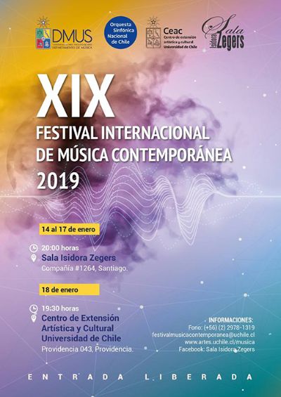 Festival Internacional de Música Contemporánea 2019