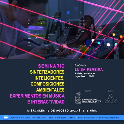 "Sintetizadores inteligentes, composiciones ambientales - Experimentos en Música e Interactividad"