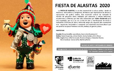 La Fiesta de Alasitas es un rito ancestral de la cultura andina, donde se muestran, intercambian y comparten miniaturas que representan los deseos y aspiraciones del pueblo andino. 