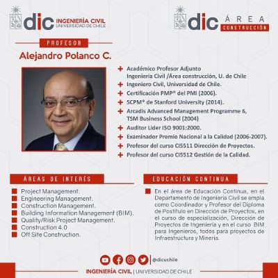 Alejandro Polanco Carrasco, Profesor Adjunto DIC