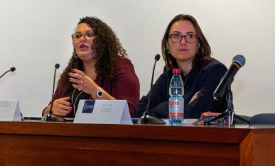 La académica Marcia Vera Espinoza abordó su más reciente publicación, la que se titula "The Limits and Opportunities of Regional Solidarity: Exploring Refugee Resettlement in Brazil and Chile".