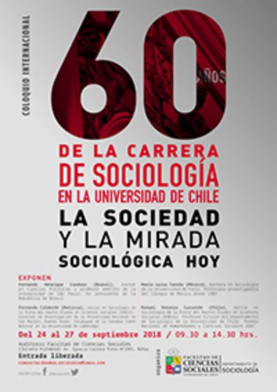60° aniversario de Sociología contará con panelistas internacionales