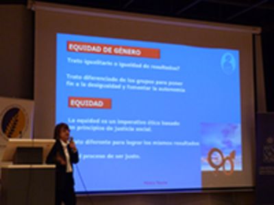 "(...) las conductas reproductivas como el parto y la lactancia constituyen desafíos a este concepto de igualdad", señaló la académica argentina Mónica Tesone.