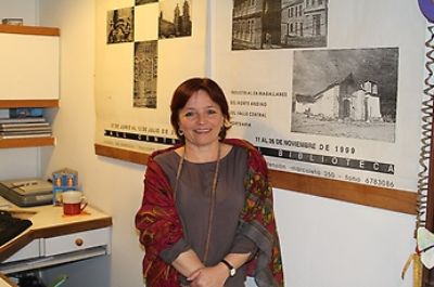 La directora del Instituto de Historia y Patrimonio, María Paz Valenzuela.