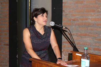 Las jornadas fueron moderadas por la académica de la FAU e Investigadora Asociada de la línea Las Dimensiones Socioeconómicas del Conflicto del COES, Paola Jirón.