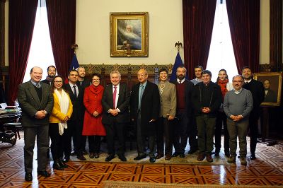 Finaliza primer ciclo de colaboración entre la Universidad de Chile y El Salvador destinado a fortalecer la educación superior estatal