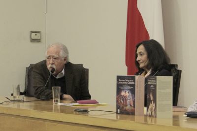 Prof. Grínor Rojo, coordinador del proyecto Historia Crítica de la Literatura Chilena.