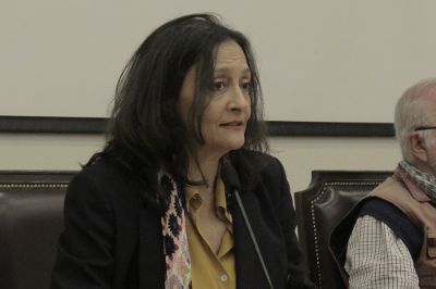 Laura Hosiasson, académica de la Universidad de Sao Paulo.