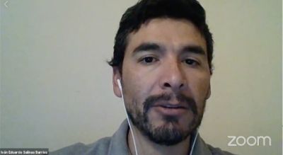 Prof. Iván Salinas, académico del DEP.