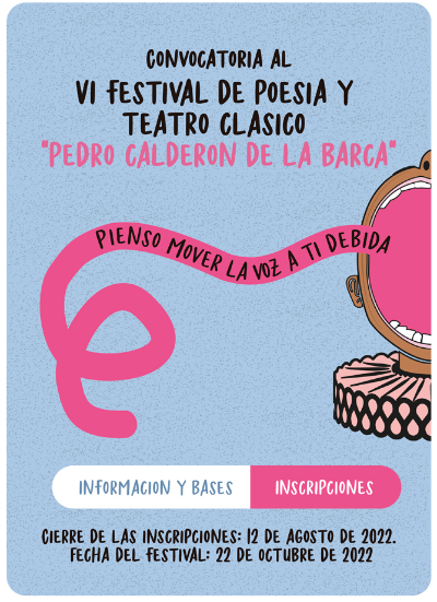 VI Festival de poesía y teatro clásico Pedro Calderon de la Barca