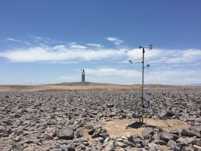Las mediciones del proyecto se están realizando a 50 km al este de San Pedro de Atacama y en el complejo solar Cerro Dominador.
