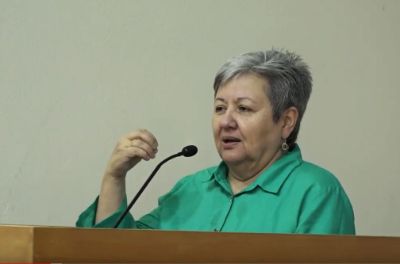 Prof. Laura Gallardo, Directora del Departamento de Postgrado de la U. de Chile.
