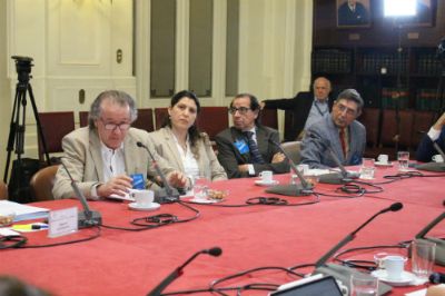 La sesión se realizó el jueves 28 de noviembre de 2019 en el salón Los Presidentes del ex Congreso en Santiago.