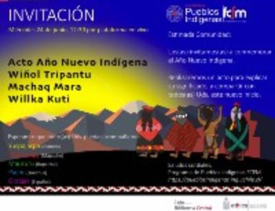 El 24 de junio se realizó el acto de año nuevo indígena en la FCFM.