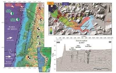 La Región de Aysén tiene varias fallas activas que son responsables de sismos de diferente magnitud desde la última Era del Hielo.