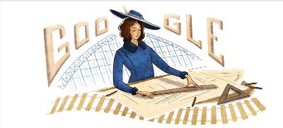 Google ha dedicado el doodle de su página principal en Chile, Argentina y Perú a la ingeniera U. de Chile Justicia Espada.