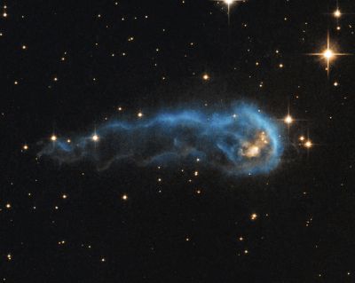 Las protoestrellas, como las que estudiará Carolina Agurto, se encuentran en una nube molecular de hidrógeno, helio y partículas de polvo.