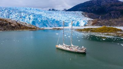 La expedición partió por Punta Arenas, a comienzos de este año, para luego detenerse en los puertos de Puerto Montt, Talcahuano, Valparaíso e Iquique.