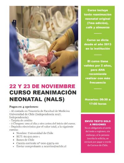 Curso de reanimacion neonatal 